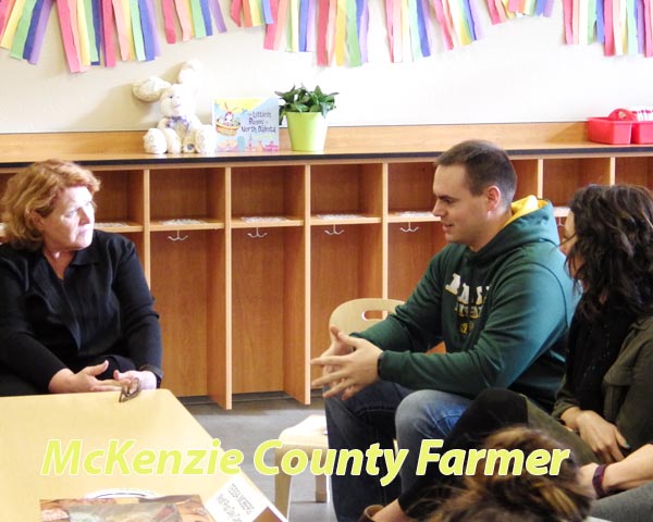 Heitkamp hears concerns of young families