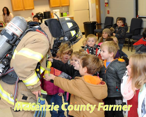 Sharing a message of fire safety