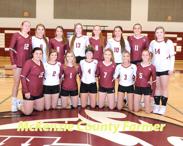 Watford City goes 0-3 in WDA volleyball action