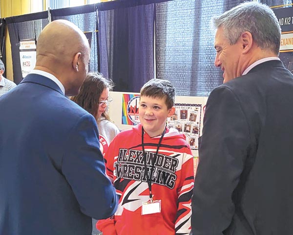 Alexander students give tech presentations to lawmakers