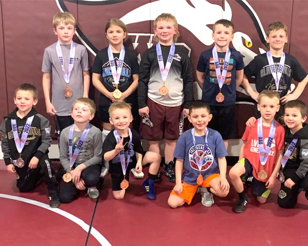 Youth wrestlers place at State, National meets