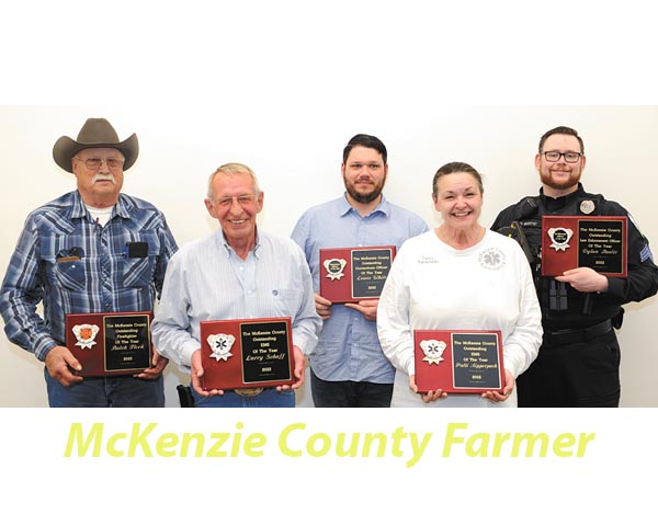 McKenzie County honors six first responders