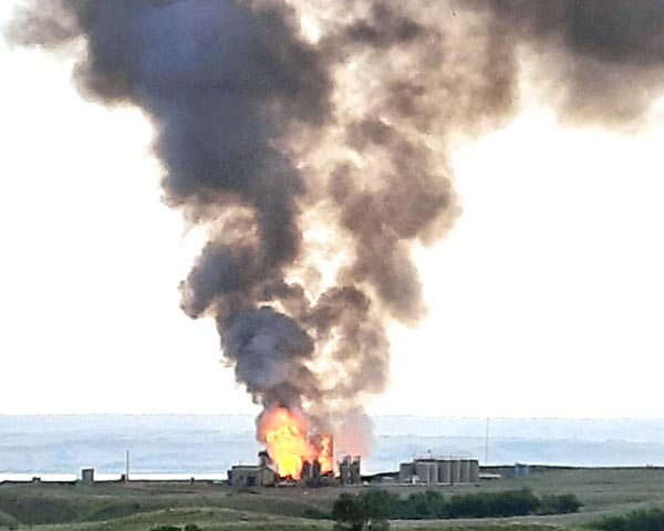 Texas company called in to extinguish well fire