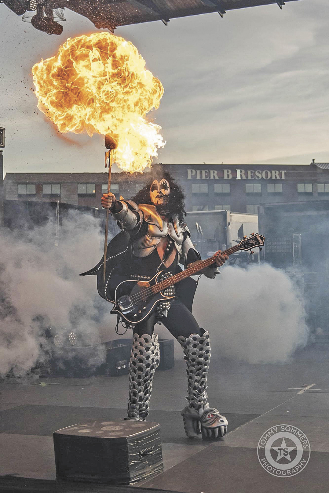 Hairball is ready to rock during the Best of the West Ribfest