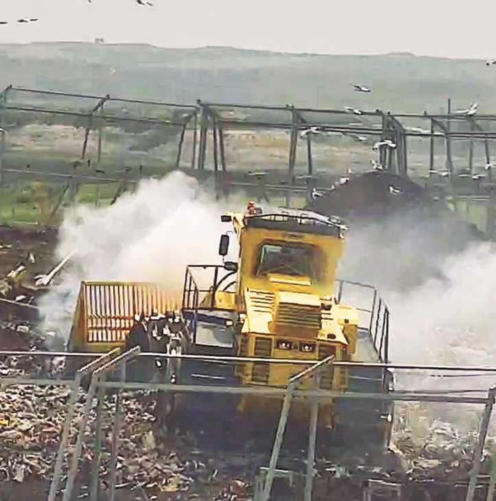 Fires at the landfill are a cause for concern