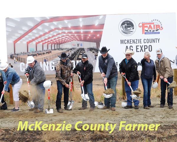 Ground broke for the new fairgrounds