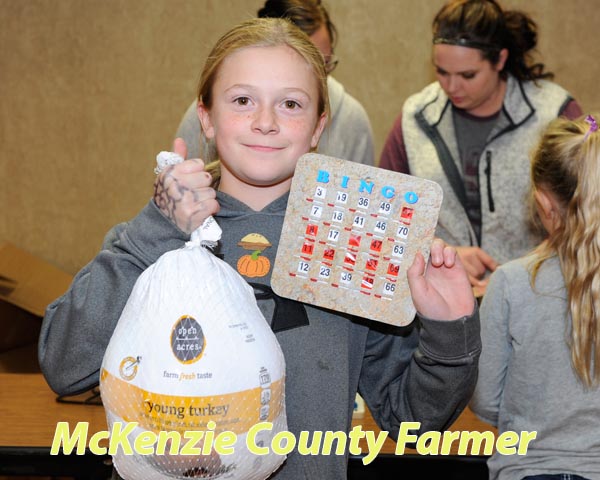 Turkey Bingo is Watford City’s social event of the year