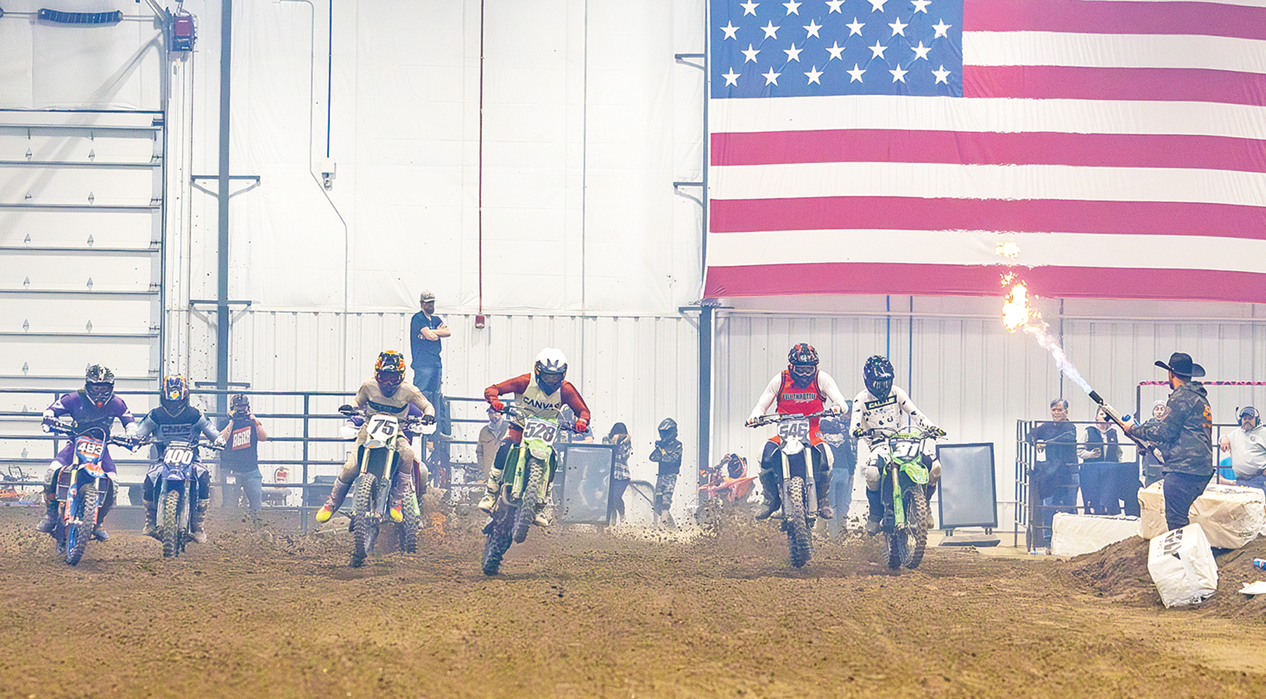 Indoor Arenacross draws hundreds to McKenzie County Ag Expo