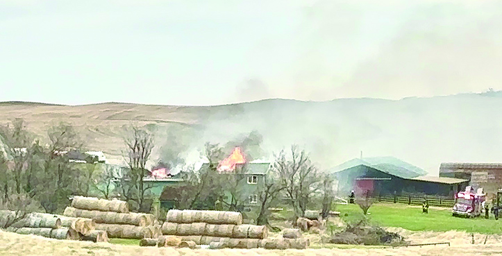 Fire Destroys Home in McKenzie County