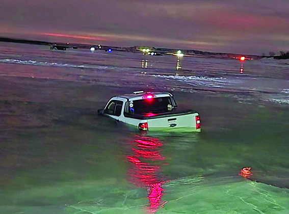 Unstable Lake Ice Leads to Dangerous Situation for Local Man