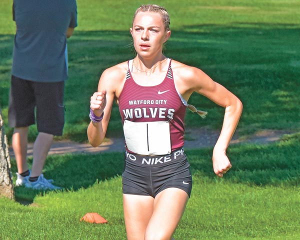 Jaelyn Ogle is 1st place in cross country state-wide