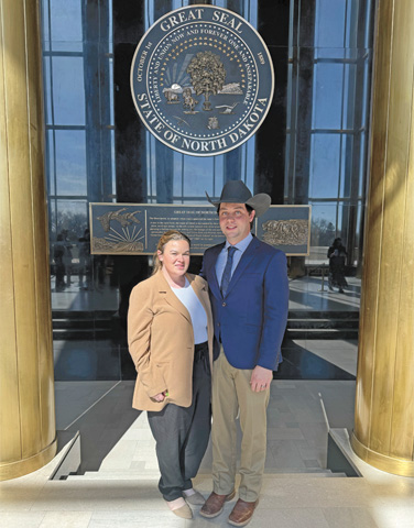 Arnegard ranchers attend Young Cattlemen’s Legislative Conference