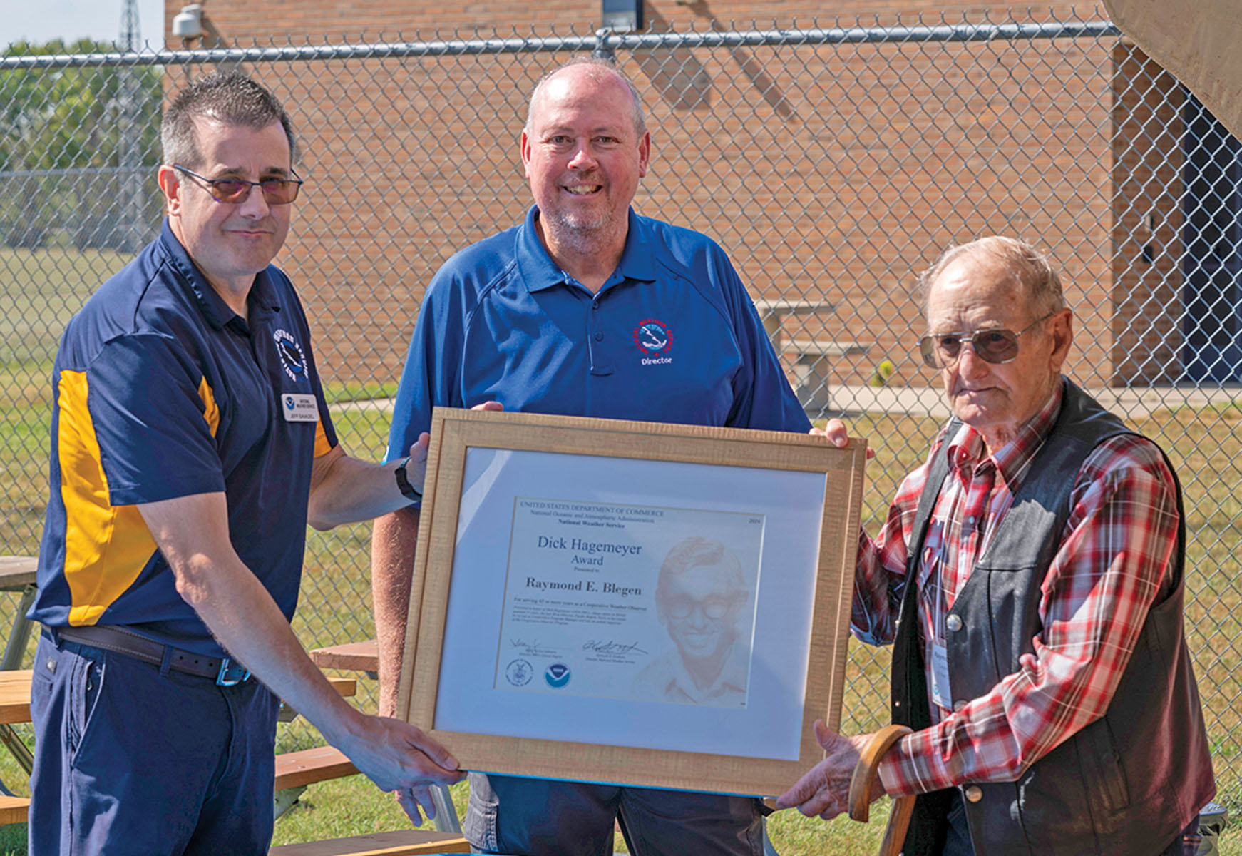 Keene native receives National Weather Service Award
