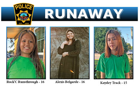 Searching For Three Juvenile Runaways