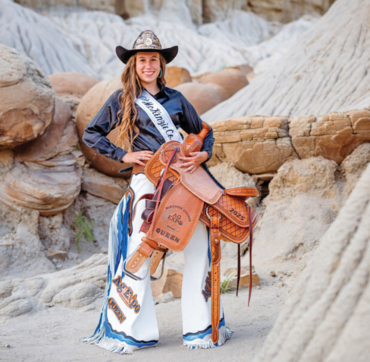 Inaugural Ag Expo Queen poised to lead McKenzie County youth in Ag endeavors