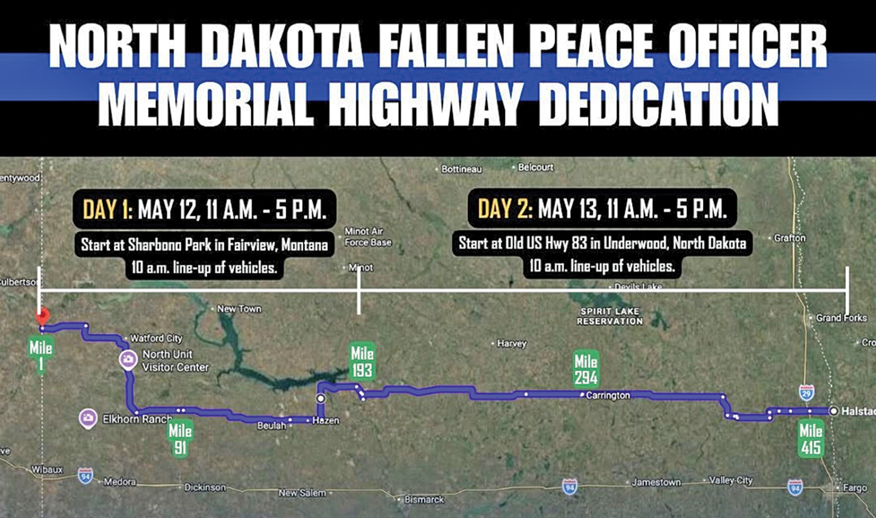 ND 200 Memorial Highway Dedication Scheduled