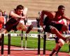 Dennis sets school hurdles record