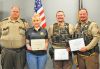 Life Saving Award presented to four first responders