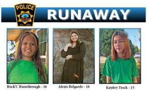 Searching For Three Juvenile Runaways